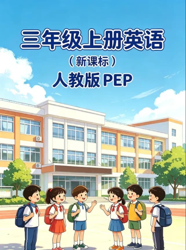 （新课标）三年级上册 人教版PEP封面